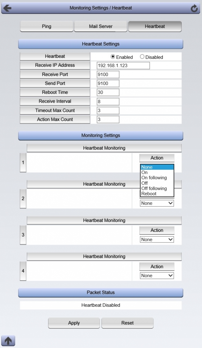 Ping Monitoring